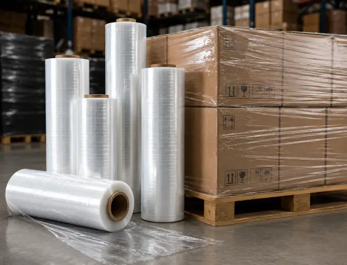 Rollo de Stretch Film para embalaje industrial
