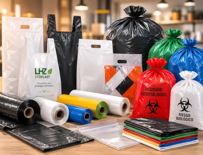 Bolsas plásticas para diferentes aplicaciones